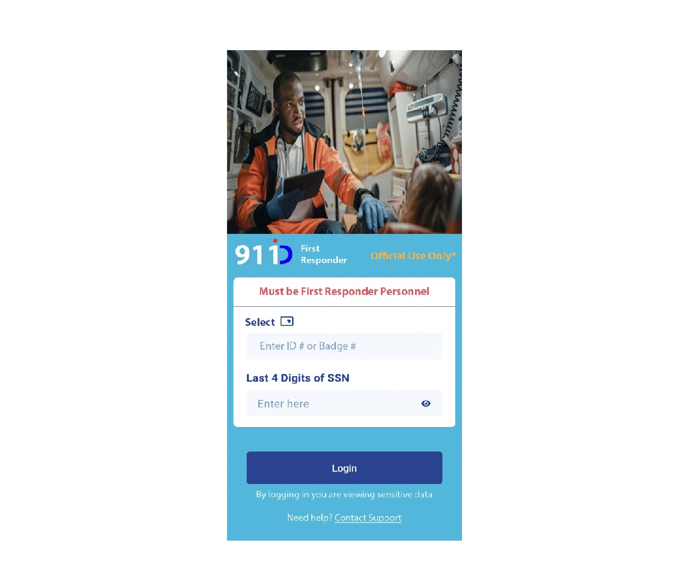 911 ID First Responder