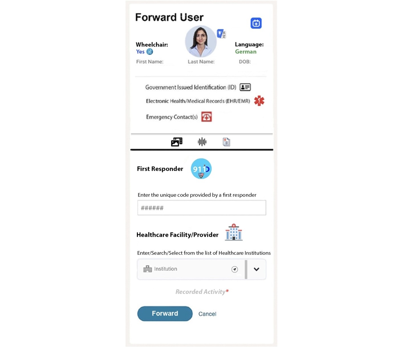 911 ID Forward User