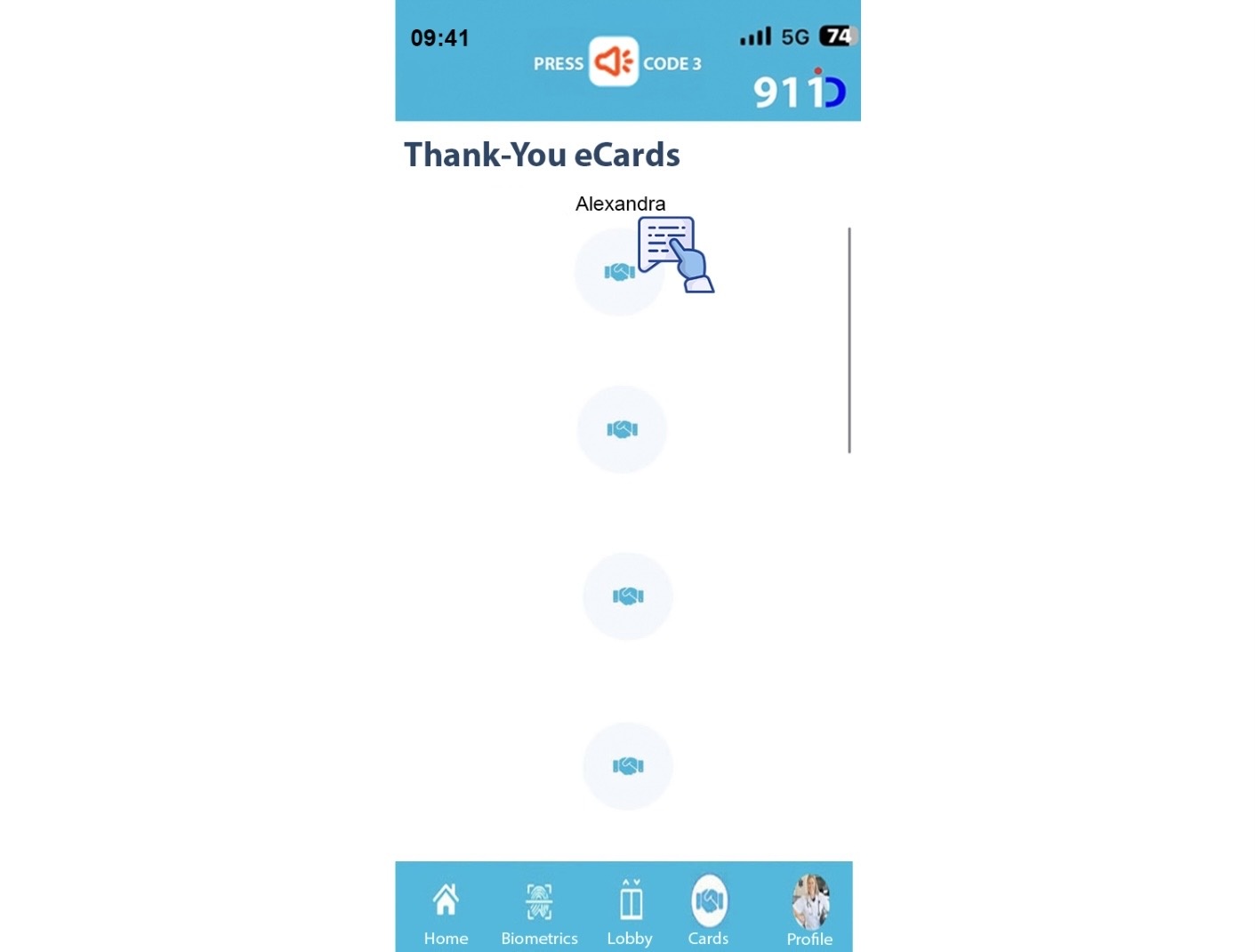 911 ID First Responder gratitude program